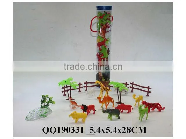 Animal play set, set toy, plastic animal toy