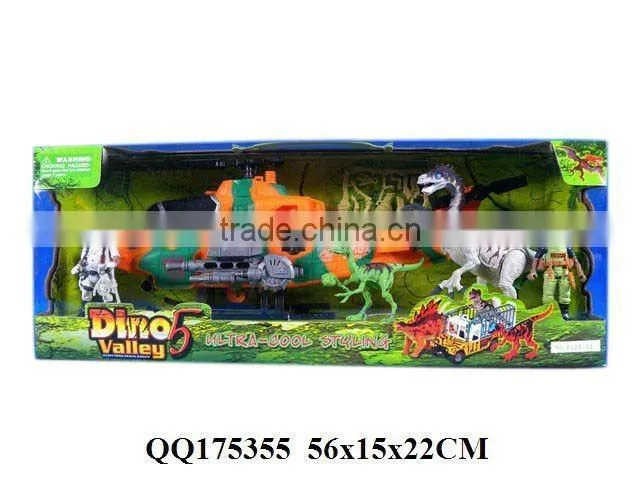 Funny dinosaur play set