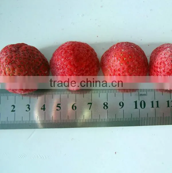 PE bag packing IQF frozen strawberry from Liaoning