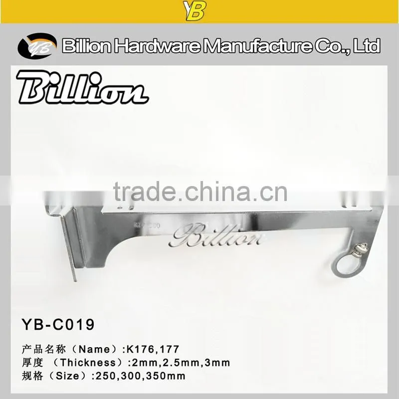 fashion factory slatwall pipe tray floating tray fancy tray pipe hanger