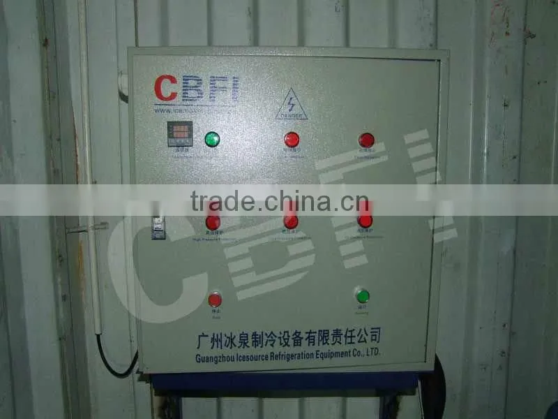 Industrial containrized block ice machinery alibaba in spanish