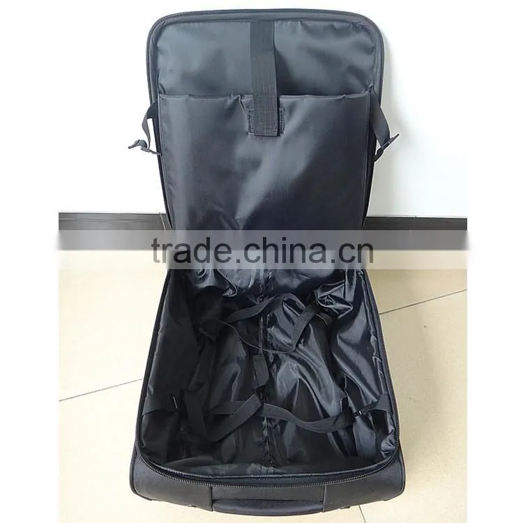 Cheep 1680D oxford 2 caster wheels laptop luggage