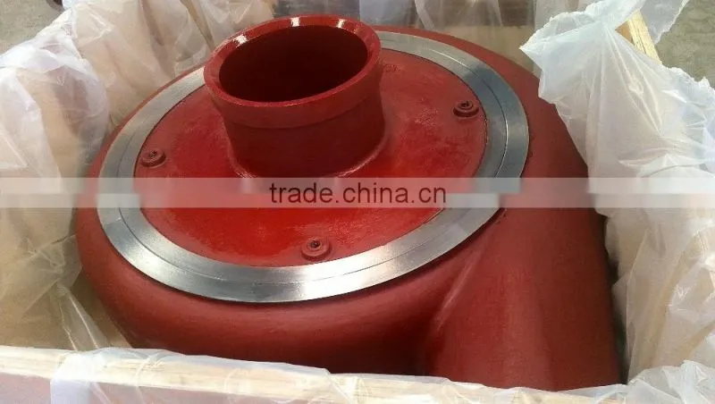 wet end parts for slurry pumps throat bush for centrifugal pump series HAD(R)