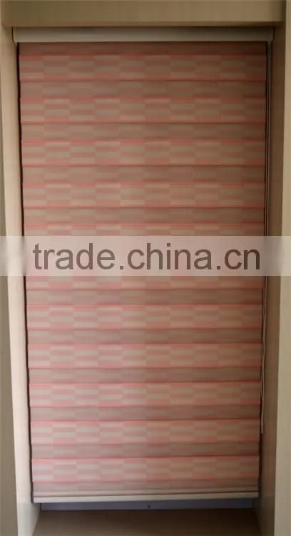 Durable venetian blind cord jacquard zebra rolling shutters