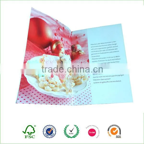 Design menu book for restaurant