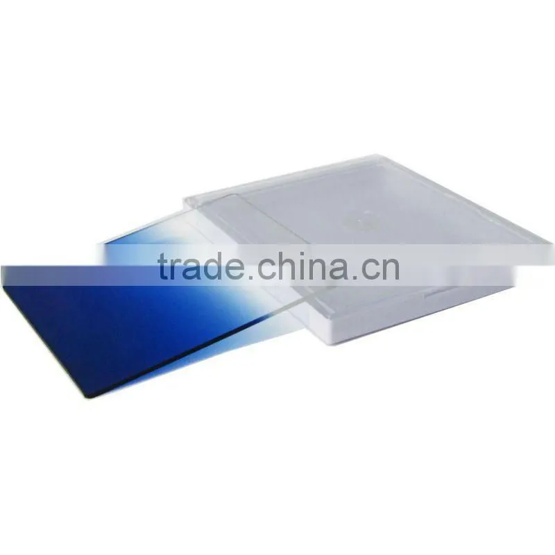 Graduated Blue Square Color Filter