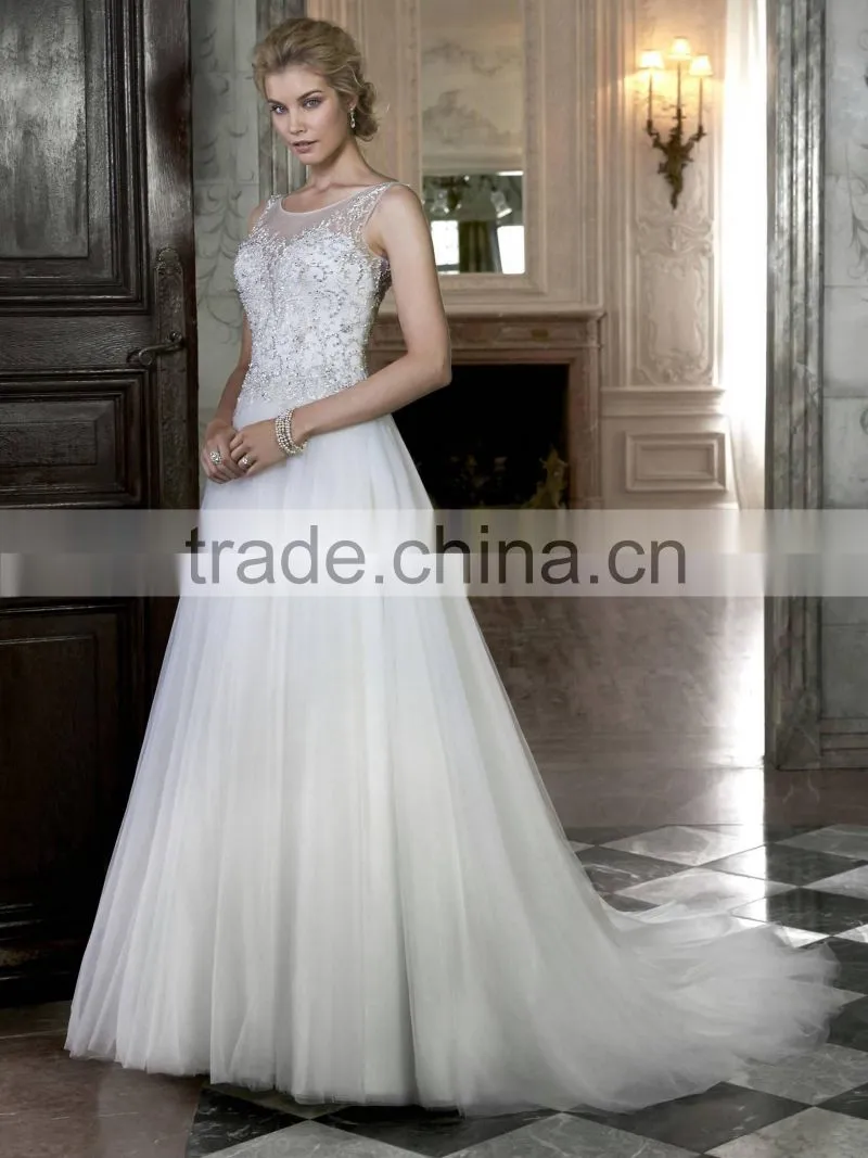 High Quality Latest muslim hijab wedding dress