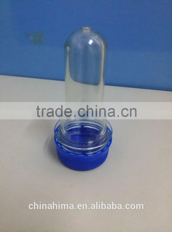plastic bottle tube 38G 38MM (2 START) TRANSPERANT in hot fil