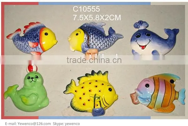 flower magnet, 2D ceramic magnet