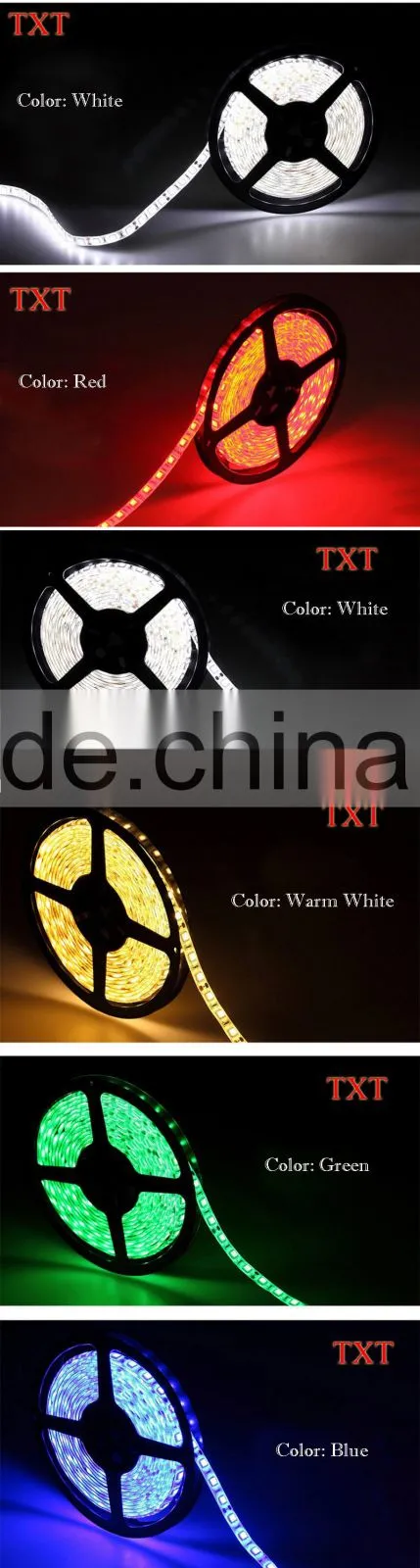Fast delivery SMD 5050 outdoor led strip bar IP65 Waterproof 60Led/m DC 12V Made in China