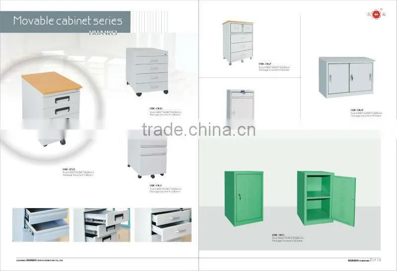 Modern design small CD/DVD steel storage cabinet