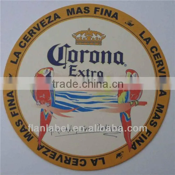 Custom Printing Cardboard Paper Cup Coasters with fast delivery