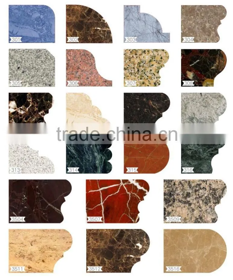 3000mm marble and granite stone edge polishing machine for countertops and windowsill