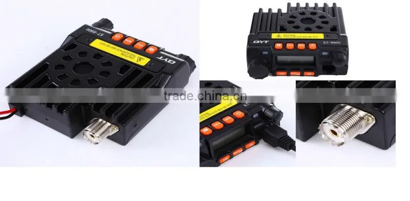 Car 136-174/400-480MHz Dual Band VHF/UHF Mobile Radio Transceiver Walkie Talkie