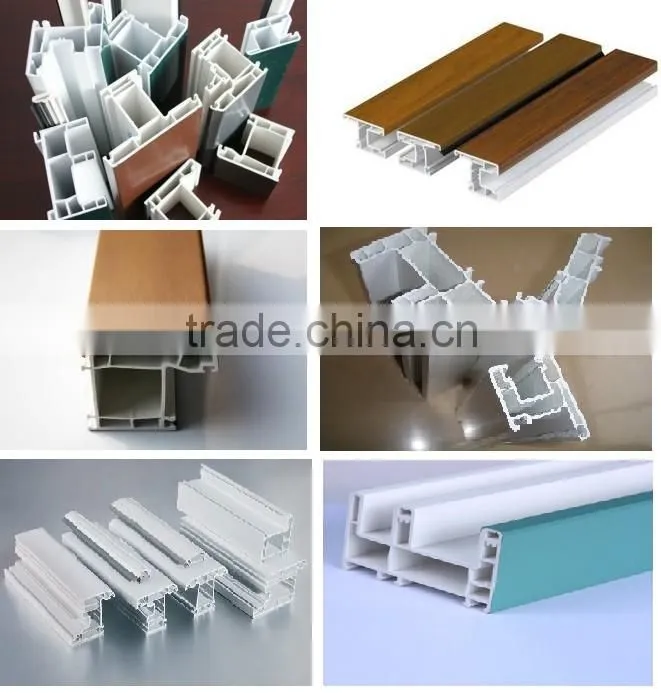 UPVC profiles for windows and doors