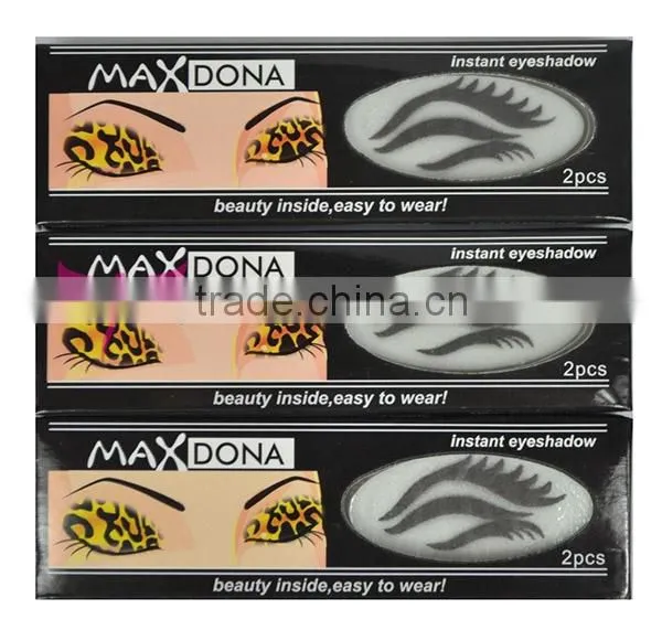 2015 New Design Magic Instant eyeshadow palette eye shadow sticker
