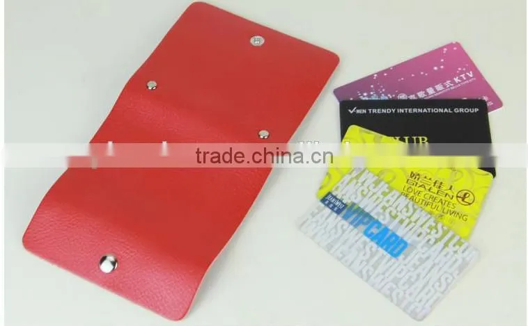 Leather Card Bag for Promotional Gfit Directly from factory