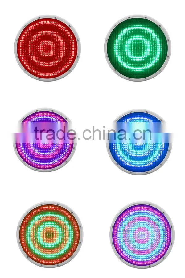 18w/12v colorful waterproof swimming pool led underwater light