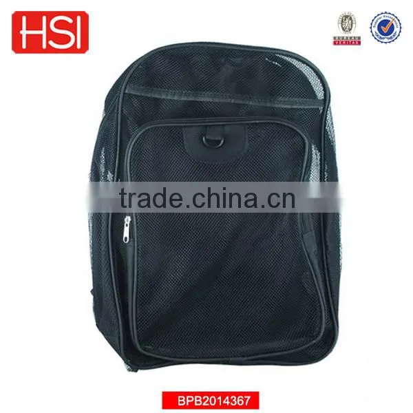 new products stationery bylon mesh back school bag