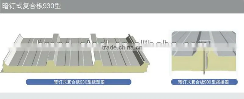 B.R.D Italy production line Wall panel, Roof panel, Cold room panel PU sandwich panel