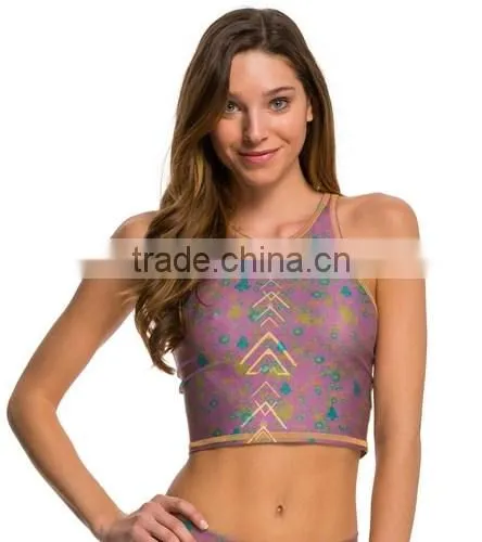 Yoga clothing yoga top wholesale