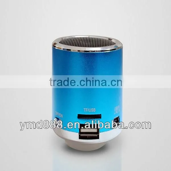 Outdoor MP3 Player for Music Creative Digital Mini Speakerwith Metal Case