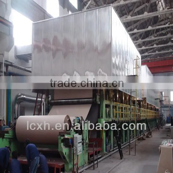 High Speed and High Output 4800-600 Fourdrinier and Multi-cylinder White Linerboard Paper Machine