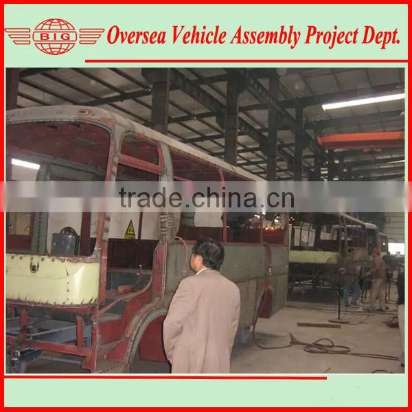 Mini Bus, Long Distance City Bus Sale, Oversea SKD CKD Bus Assembly