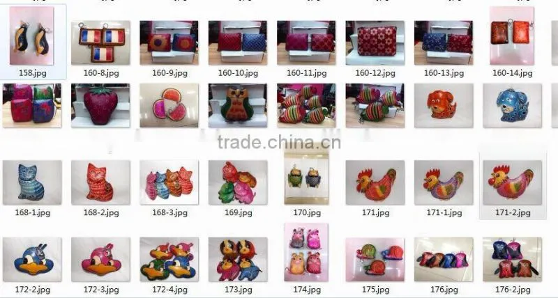 Wholesale Animal Shaped Leather Coin Purse Cow Face Genuine Leather Coin Purse