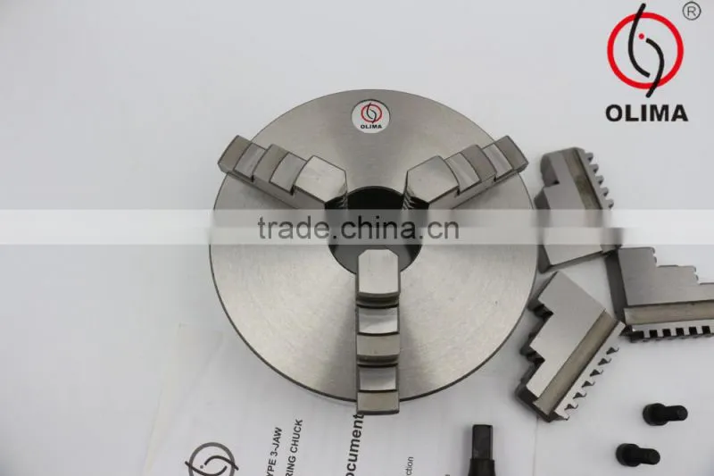 good supply high quality K11 series 3 jaw self-centering lathe chuck