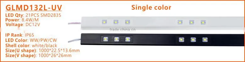 UL list 5050rgb second generation led Window border light GLMD133L-UV