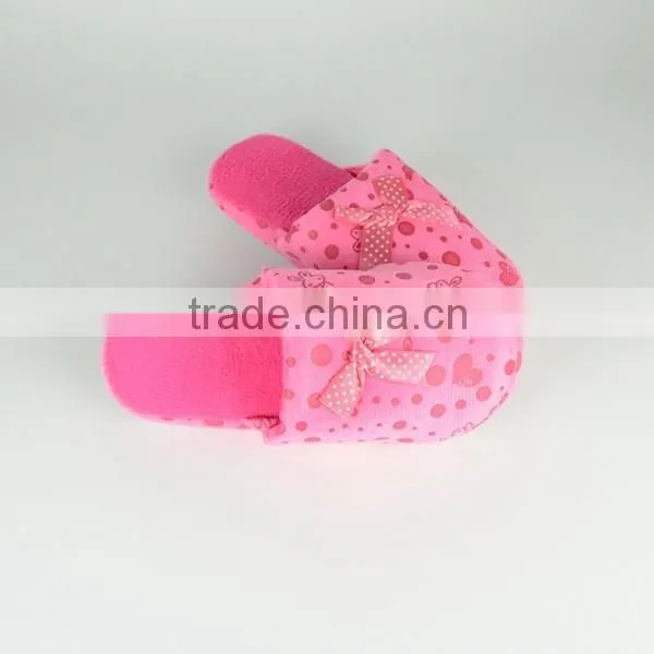 Colorful winter women home floor slipper, indoor slipper ladies shoes