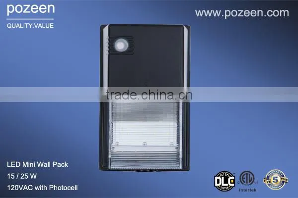 DLC Listed LED Wall Pack Light40W Outdoor LED Wall Light LED Wall Fixture