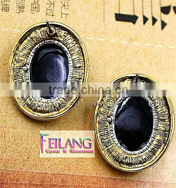 European And American Vintage Personality Alloy Earrings Stud Earrings
