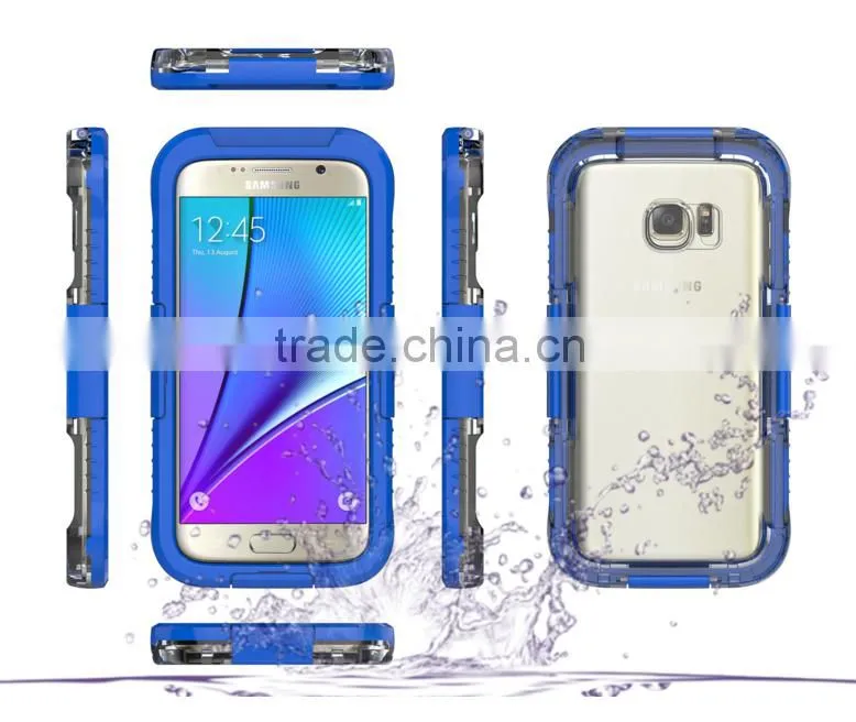 For Samsung Galaxy S7 /S7 Edge Waterproof Shockproof Dirt Proof cover case for S7 s7 edge