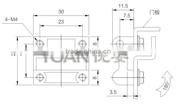 floor hinge cabinet door hinge electrical panel hinges
