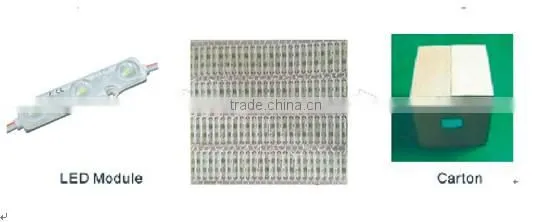 3 chips smd led module IP68 rgbw