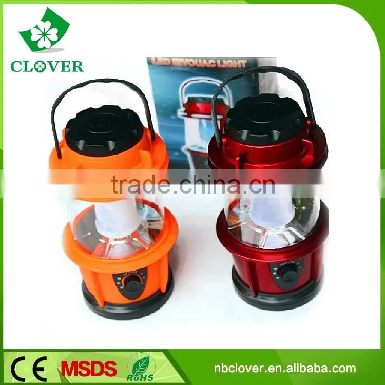 Camping equipment camping lantern two size 16/18 LED portable ABS camping led light
