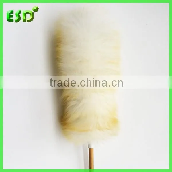 ESD Cleaning Tools 26'' Long Handle Sheep Wool Duster