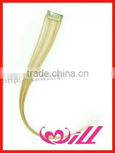 Best Selling one piece clip in hair extensions brazilian weave Color #22 Hair Clip In Hair Extension