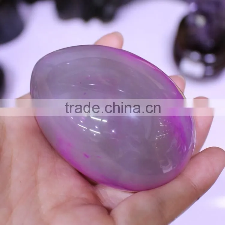 Beautiful Agate Geode Eggs wholesale gemstone Eggs