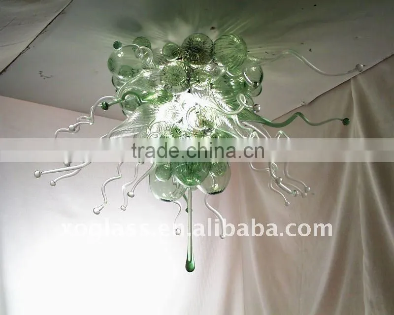 art glass ceiling lamp xo-2011621 and crystal ceiling lamp