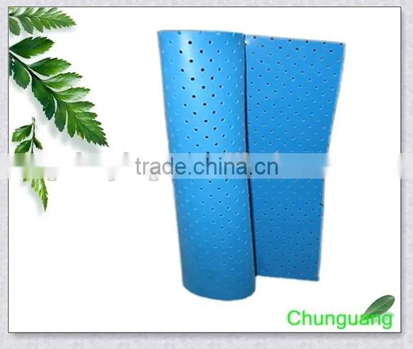 Natural foam sheet with pinholes / latex foam
