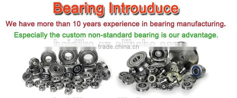 Appearance customized bearing customer design non standard ball bearing