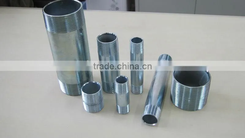 galvanized ul6 steel conduit nipple