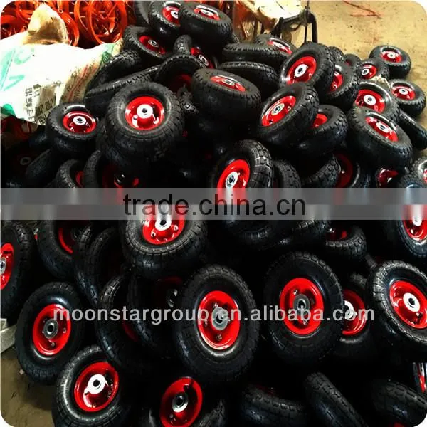 wholesale tire wheels garden cart wheel rims and tires