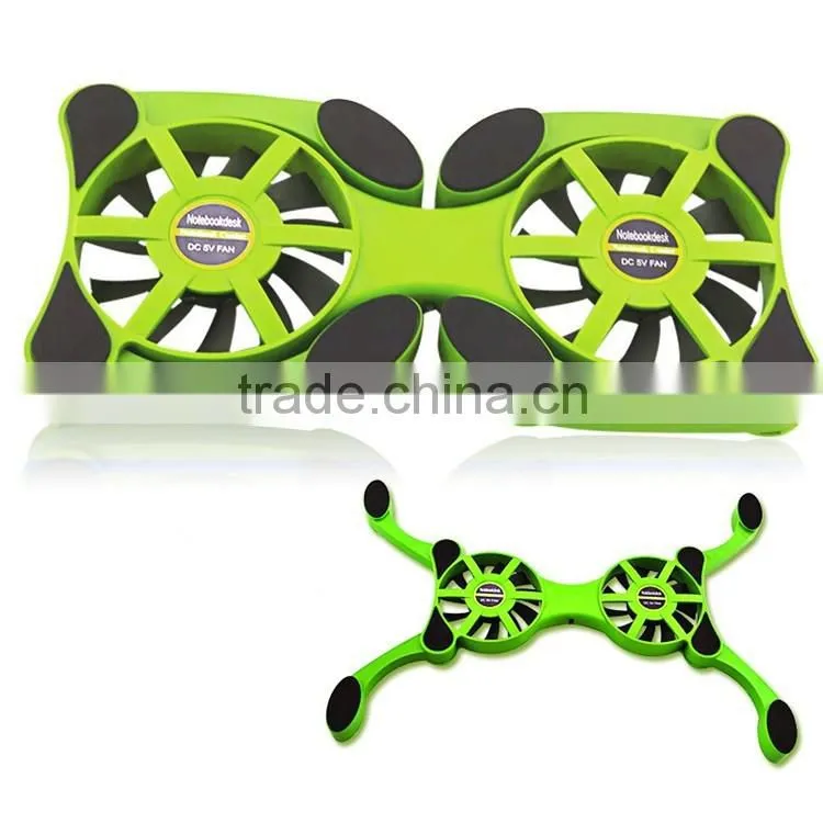 Wholesale 2016 hot selling USB fan for laptop cooler pad and cooling stand pad