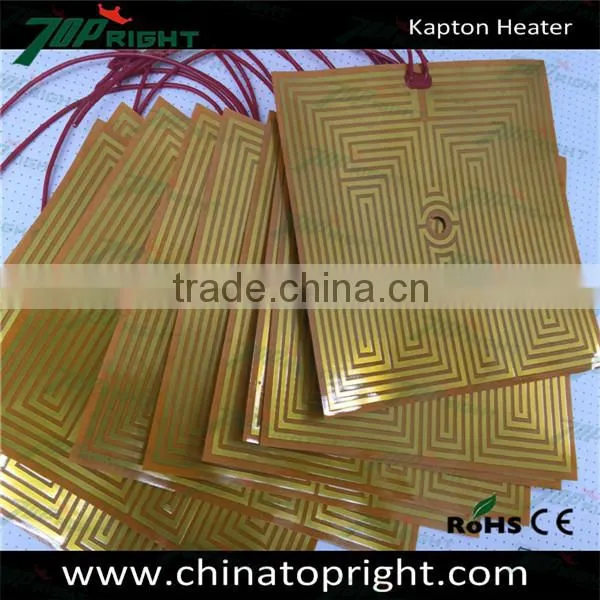 Flexible Polyimide film heater PI thin film heating element