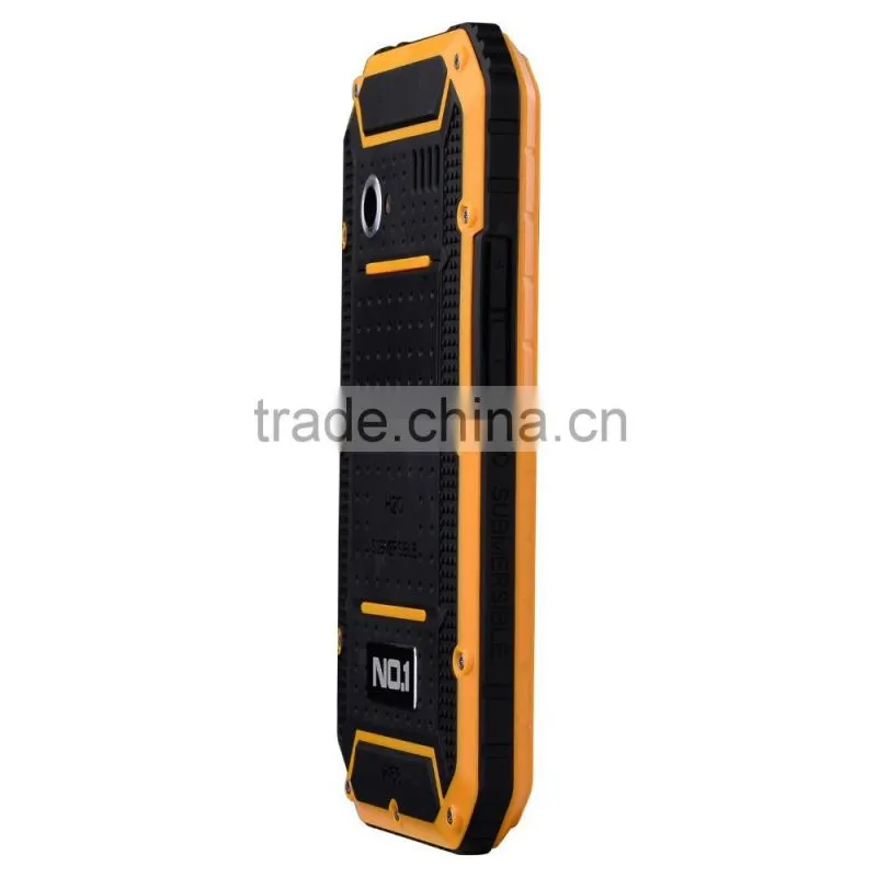 2016 new Rugged Phone No.1 M2 Android5.0 IP68 Rating 4.5 Inch Display MTK6582 Quad Core 1.3GHz 3G Unlocked