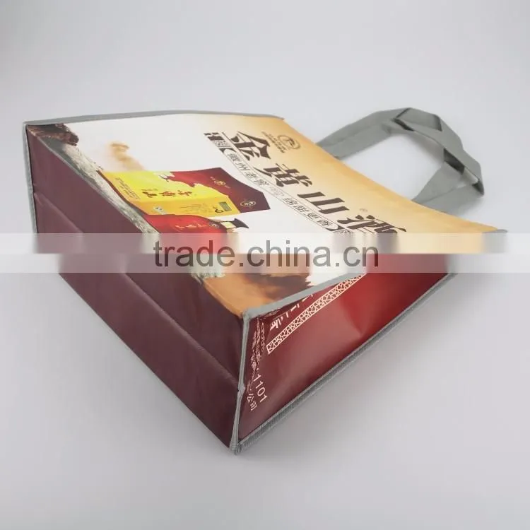 110gsm/120GSM/130gsm/140gsm Custom Laminated Poly Pro Tote